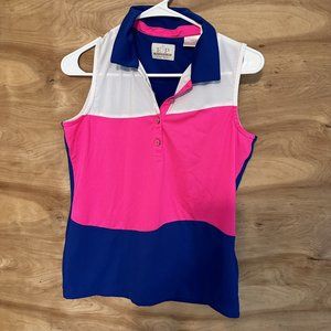 EP Pro Womens Small Sleeveless  Tank Top tennis golf pickleball stretch Bright